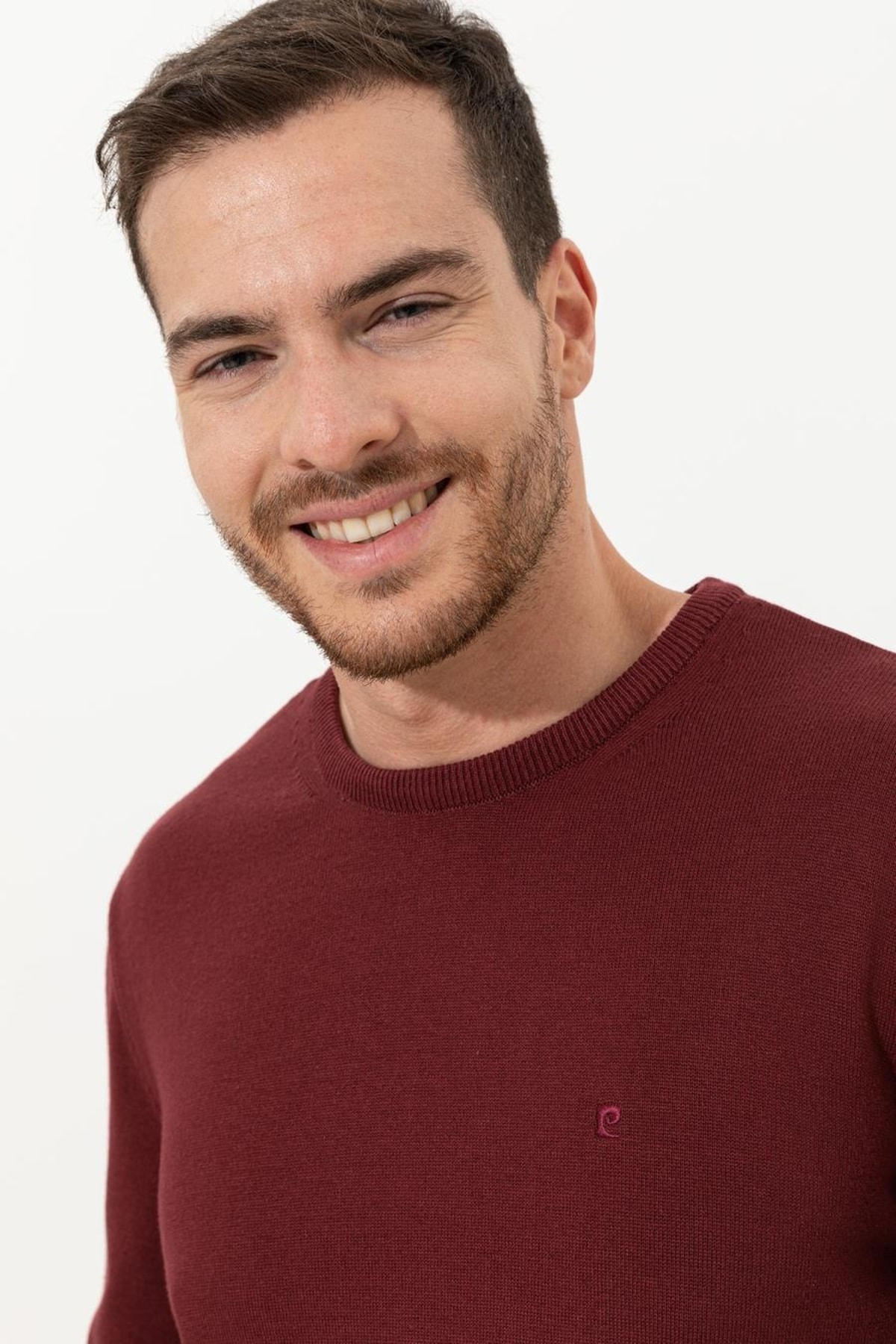 بافت مردانه راسته آستین بلند | پیر کاردین Pierre Cardin G021SZ0TK-000-1465548 - تصویر 2