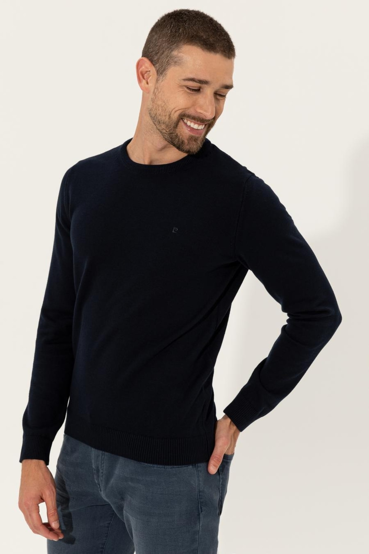 پلیور مردانه راسته آستین بلند | پیر کاردین Pierre Cardin G021SZ0TK-000-1465548 - تصویر 3