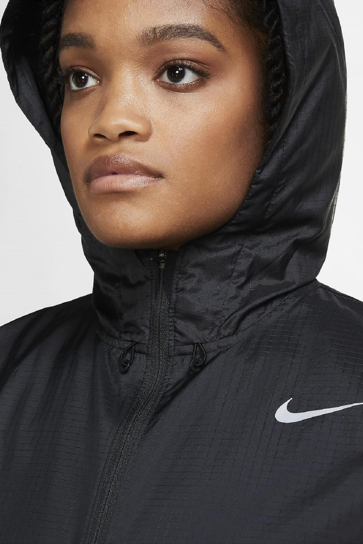 Nike windrunner shop jacket women's black