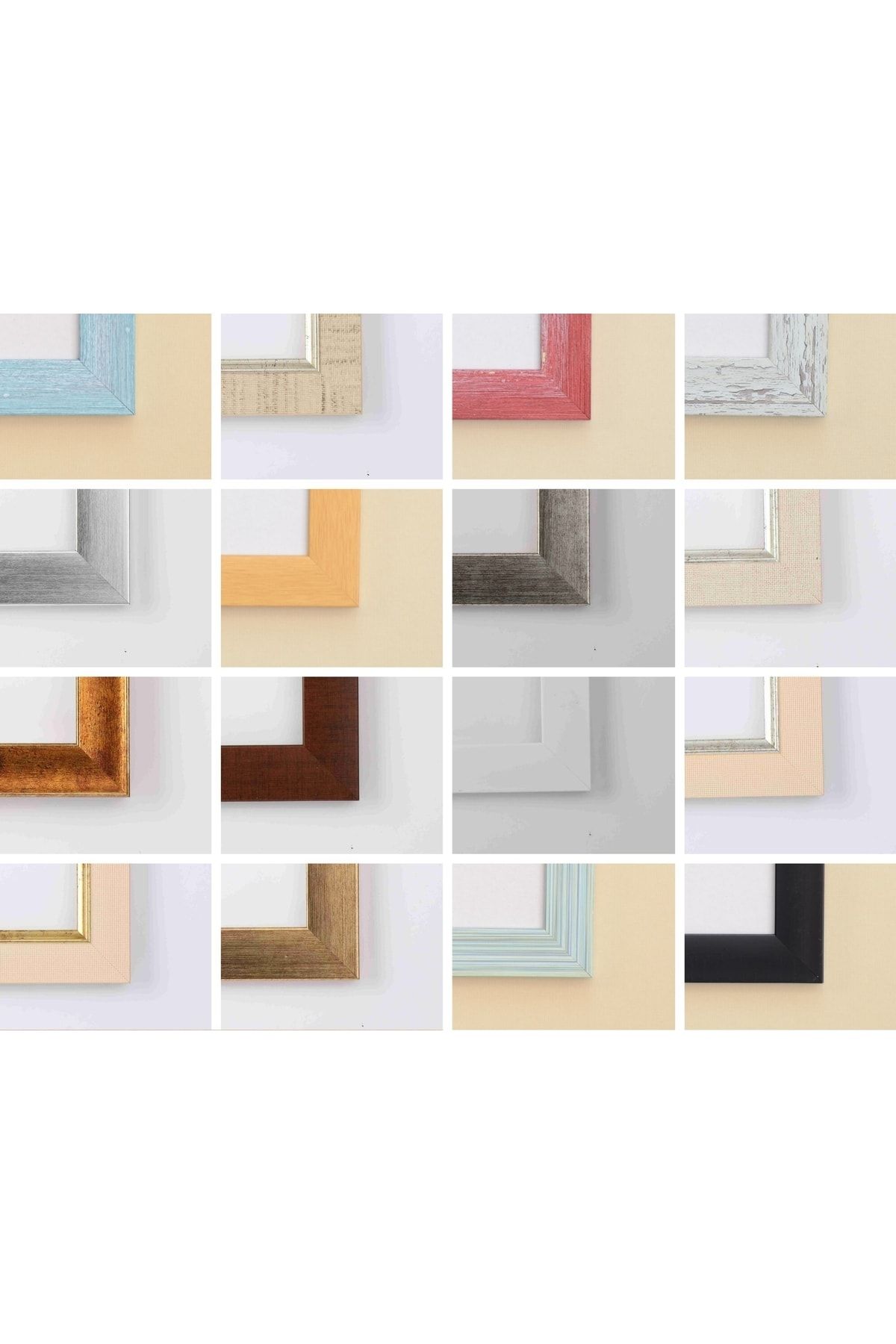 Tuğra Sanat Galerisi-Standard A4 Frame 21 X 29.7 Cm Internal Dimensions. 30 Mm Frame with Glass 5