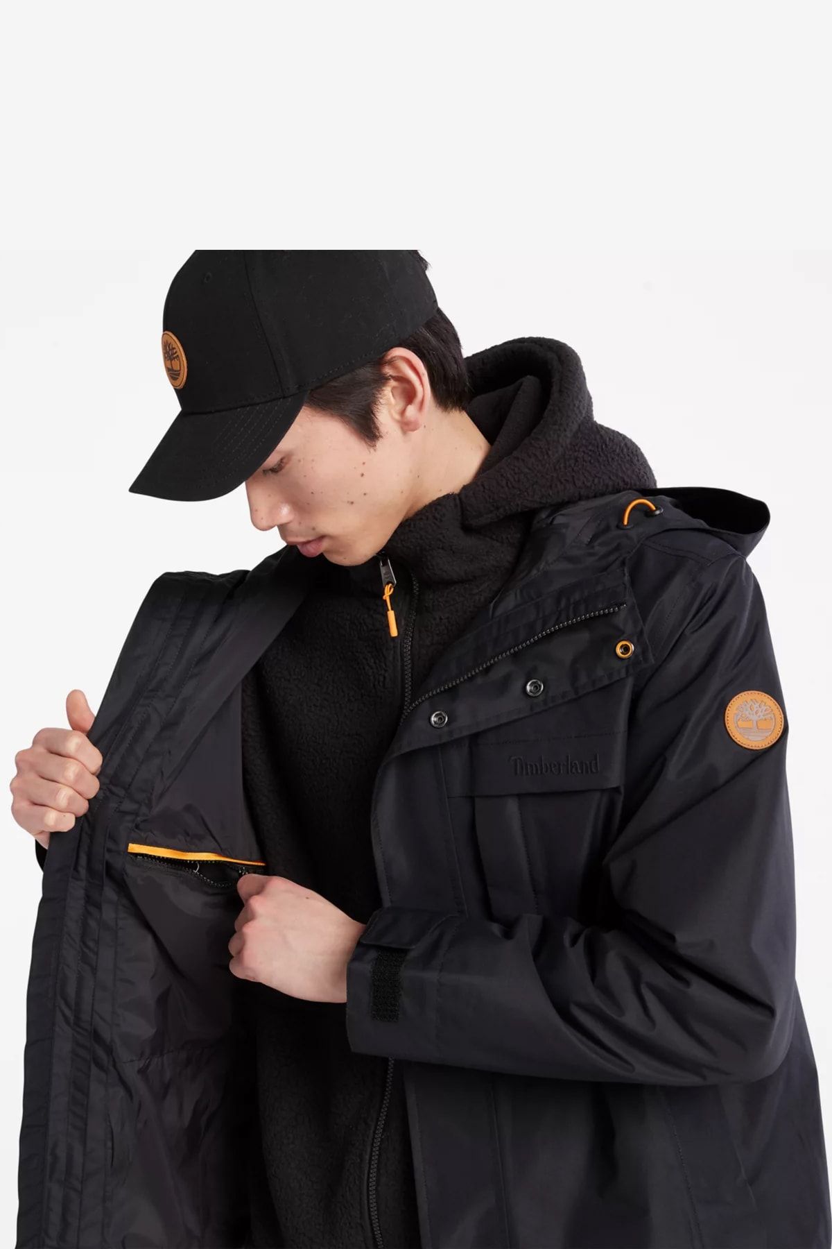 Timberland jacket black top