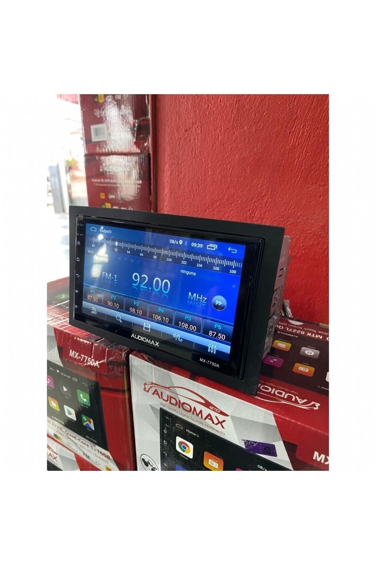 AUDİOMAX-Volkswagen Transporter T5 Mx-7750a Android Double Tape + camera 7 Inc 6