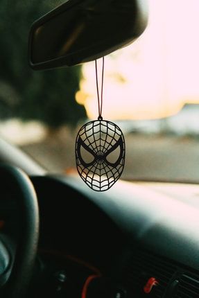 Araba Süsü Metal Örümcek Adam Spider Man Dikiz Aynası Süsü Hediyelik spiderman