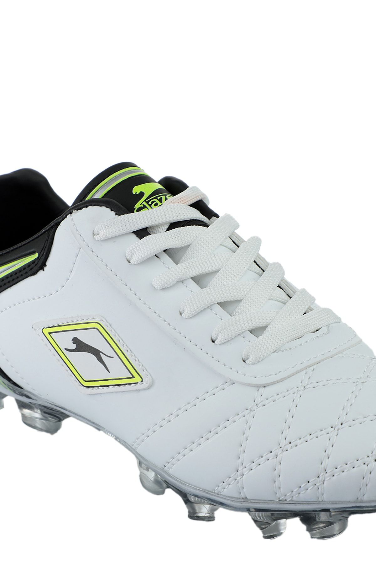 Slazenger کفش کرامپون پسرانه فوتبال هوگو سفید / مشکی