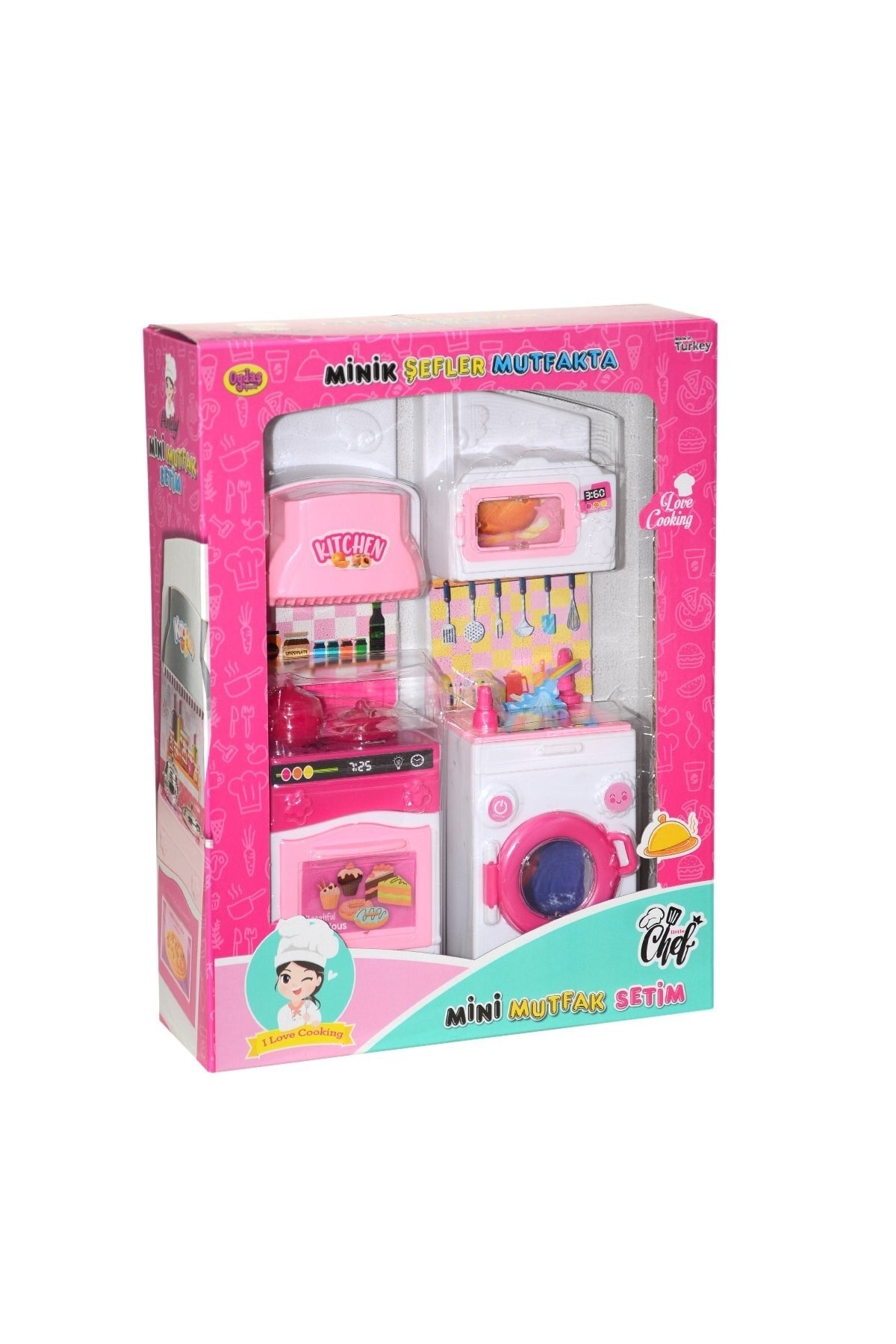 oydaş oyuncak Oydaş, Minik Şefler Mutfakta-fırın Ve Çamaşır Makinesi 2'li