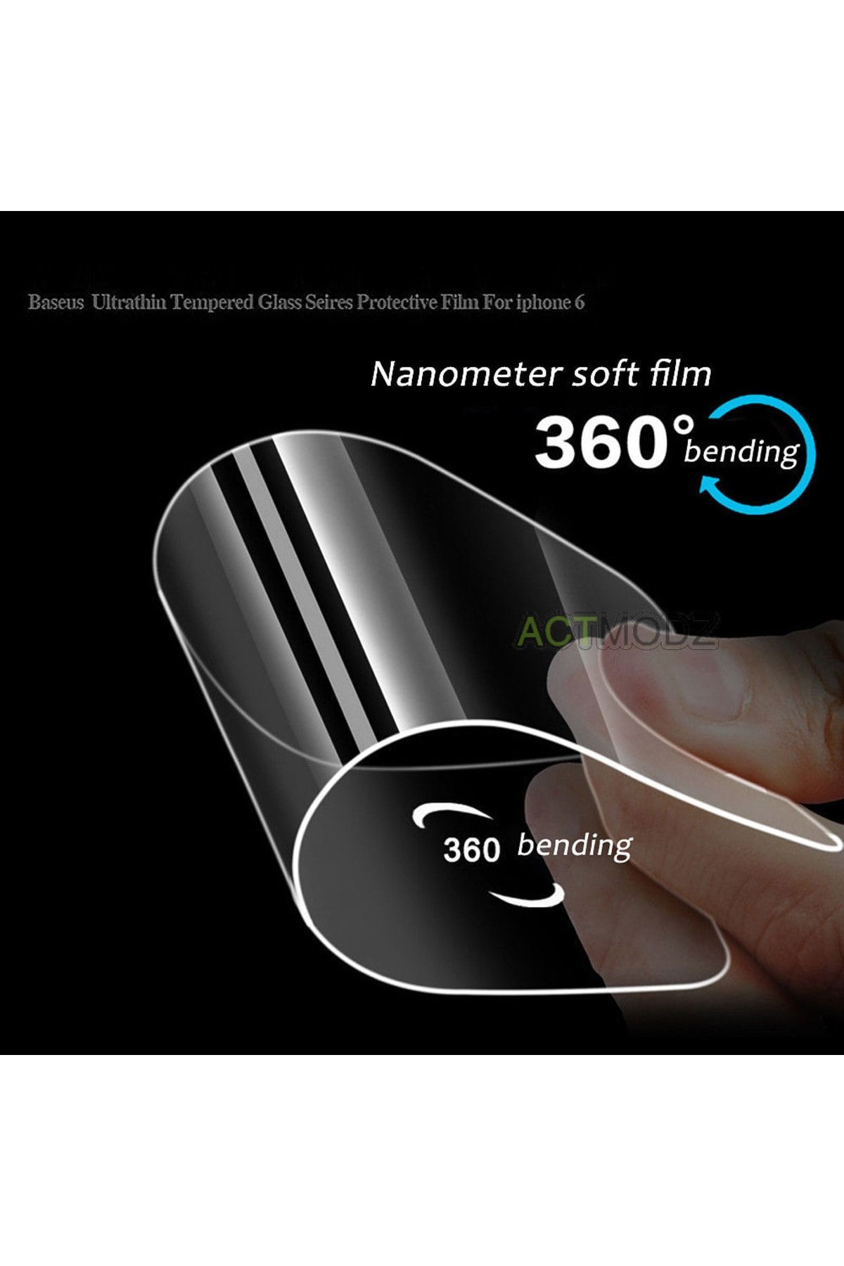 KVY-Oneplus 6t Nano Unbreakable Glass Screen Protector Compatible 3