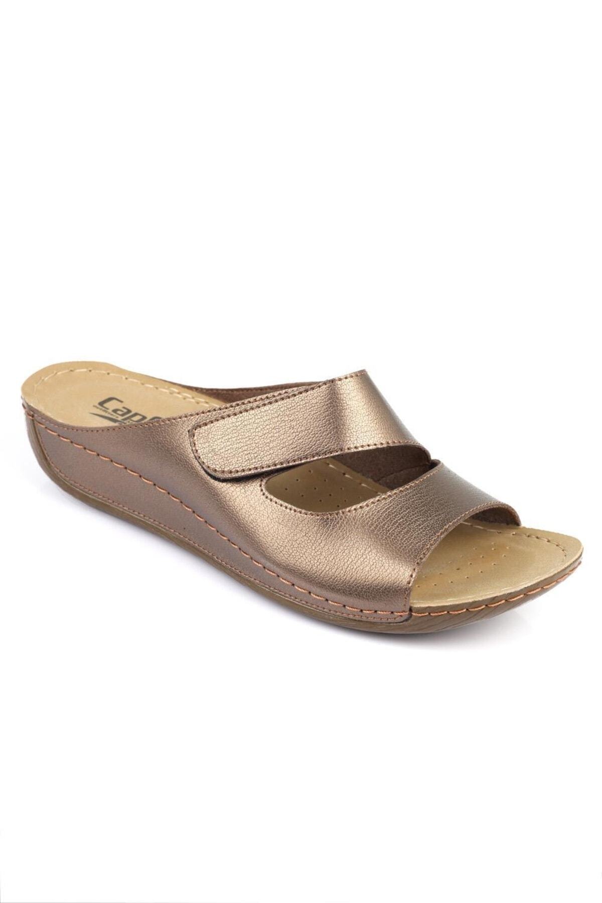 Capone Outfitters-Capone Z0381 Copper Anatomische Komfort-Hausschuhe für Damen 13