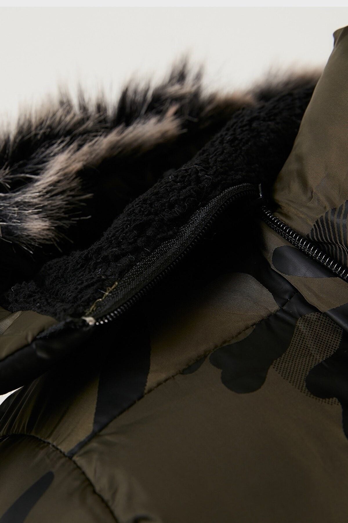 Branton fur trim jacket shop