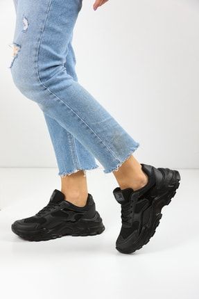 Siyah - Kadın Sneaker 0150 4845