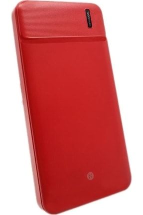 M35 10.000mah Powerbank Kırmızı Dca0032-r + 1m Micro Usb Kablo Hediyeli DCA0032-R