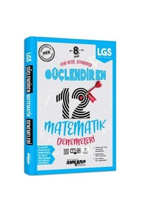Ankara Yayınları 8. Sınıf Lgs Matematik Güçlendiren 12'li Denemeleri 2881689