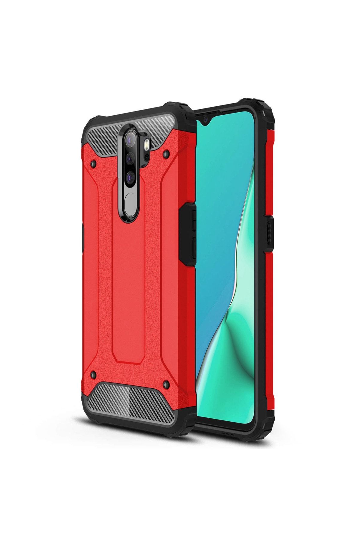 Microsonic Oppo A9 2020 Kılıf Kırmızı