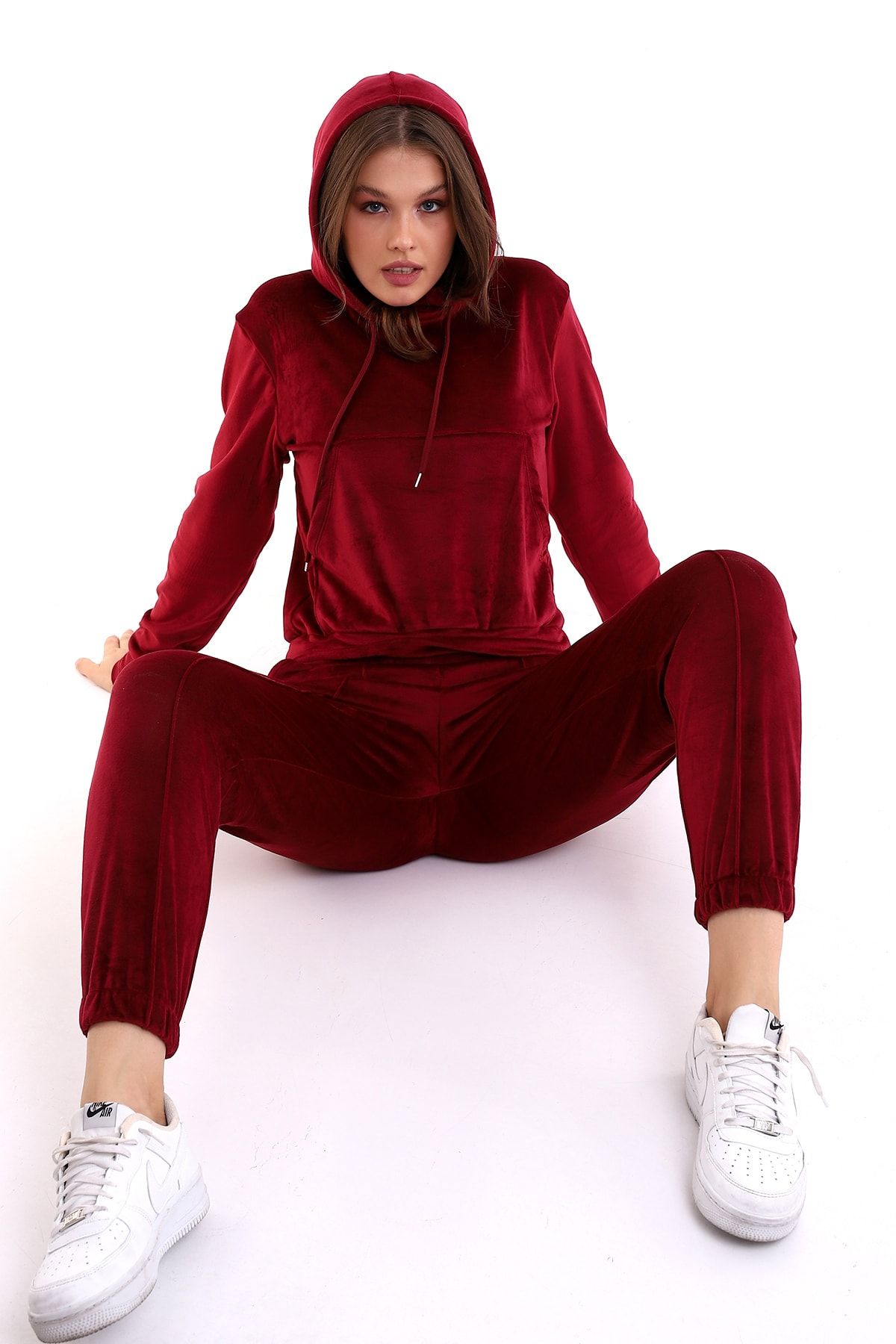 Velvet deals red tracksuit