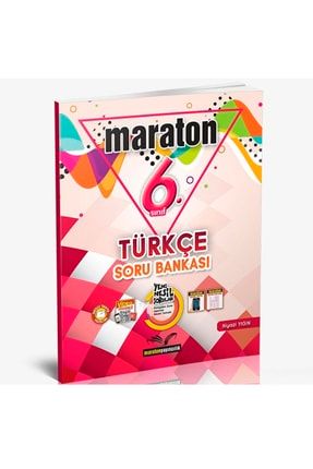 Maraton Yayıncılık 6.sınıf Türkçe Video Çözümlü Soru Bankası 2021 9786050625585