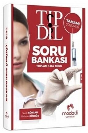 Modadil Yayınları Tıp Dil Tamamı Çözümlü Soru Bankası Modadil Yayınları Komisyon