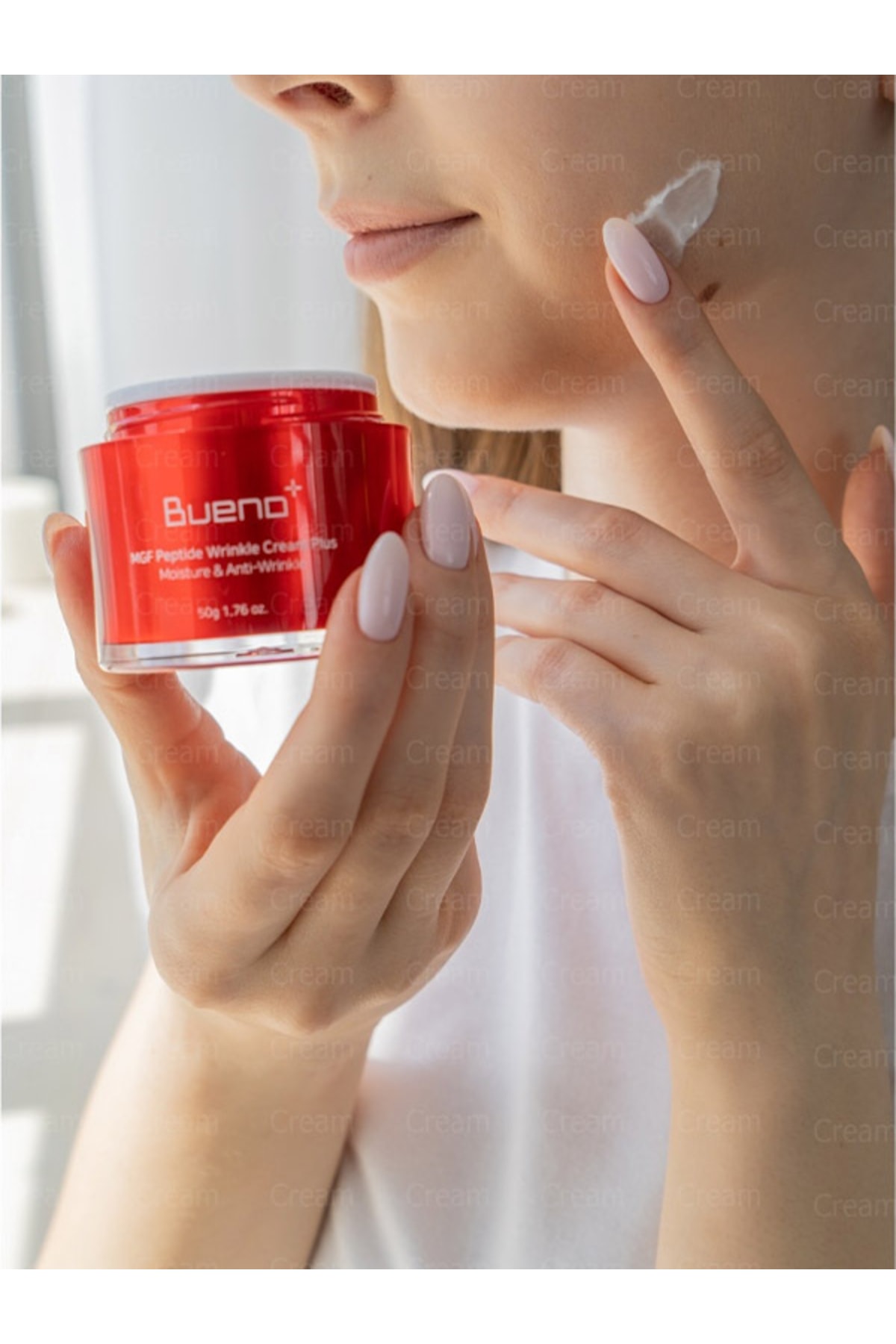 کرم صورت   BUENO | MGF Peptide Wrinkle cream plus اورجینال - تصویر 5