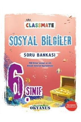 6. Sınıf Classmate Sosyal Bilgiler Soru Bankası Yni 9789758653683