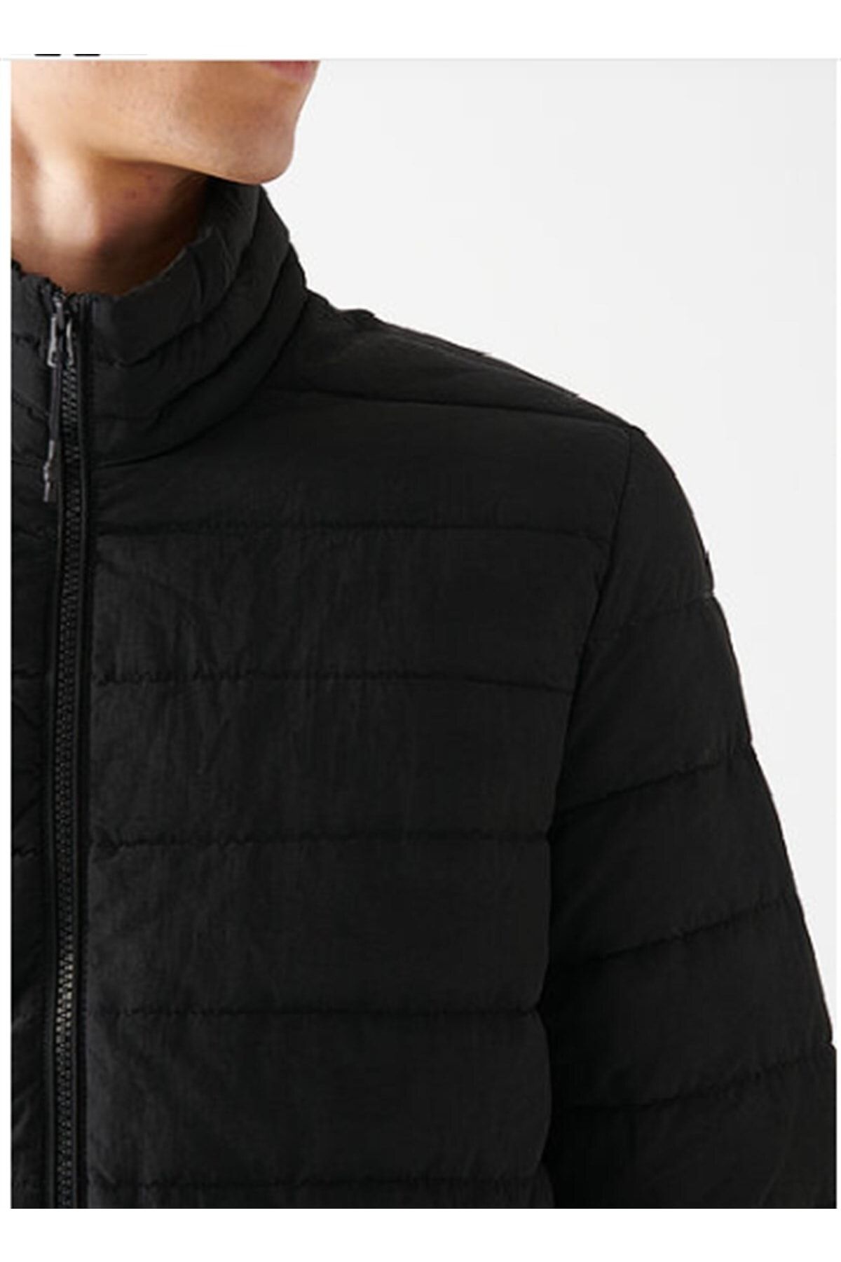 Mavi Black Men s Stand Collar Jacket 0110039 900 Trendyol