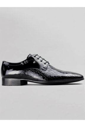 Alsace Erkek Hakiki Açma Deri Klasik Ayakkabı-siyah TX09CE6D0A1082