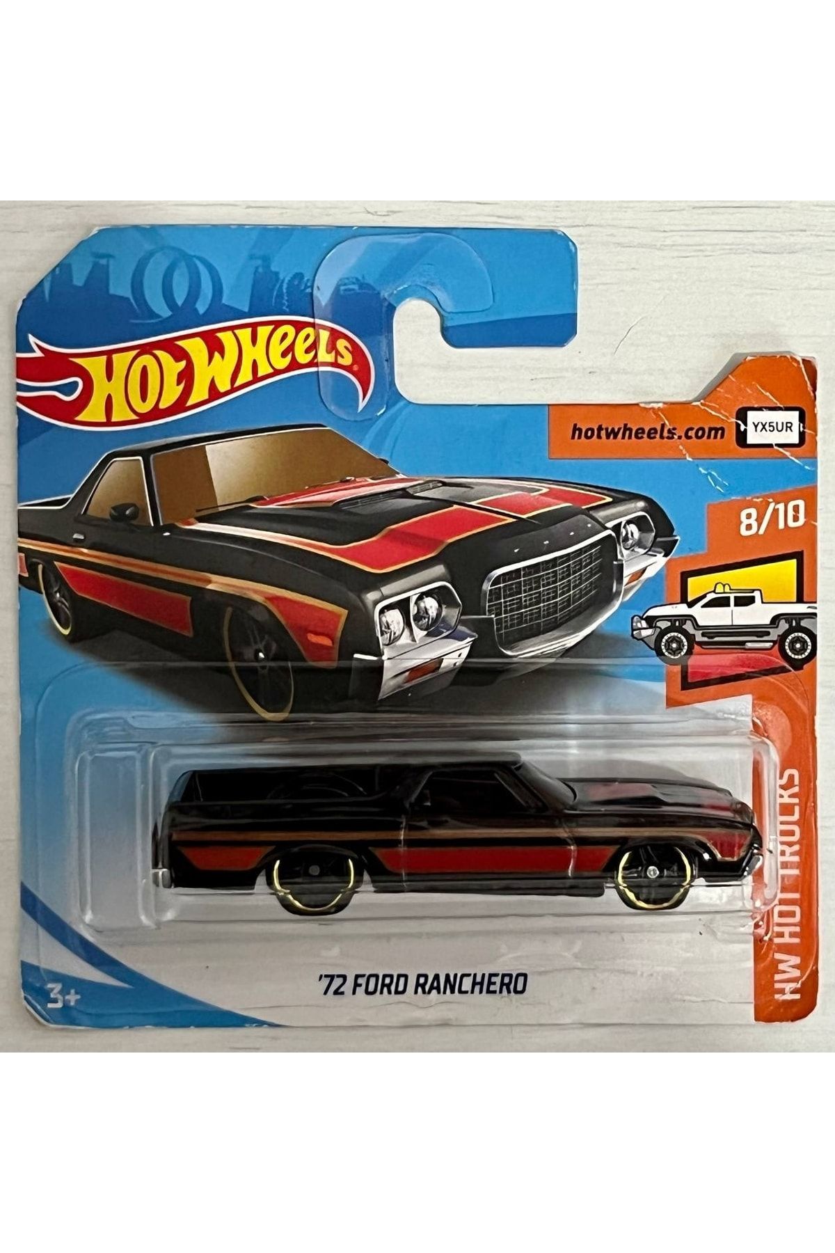 HOT WHEELS Hotwheels 72 Ford Ranchero 2019 Serisi 1 64 l ek