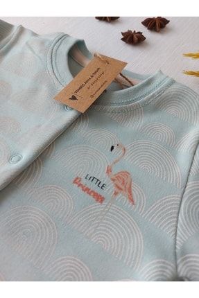 Flamingo Desenli Önden Çıtçıtlı Bebek Tulum AZZBFLMTLM00