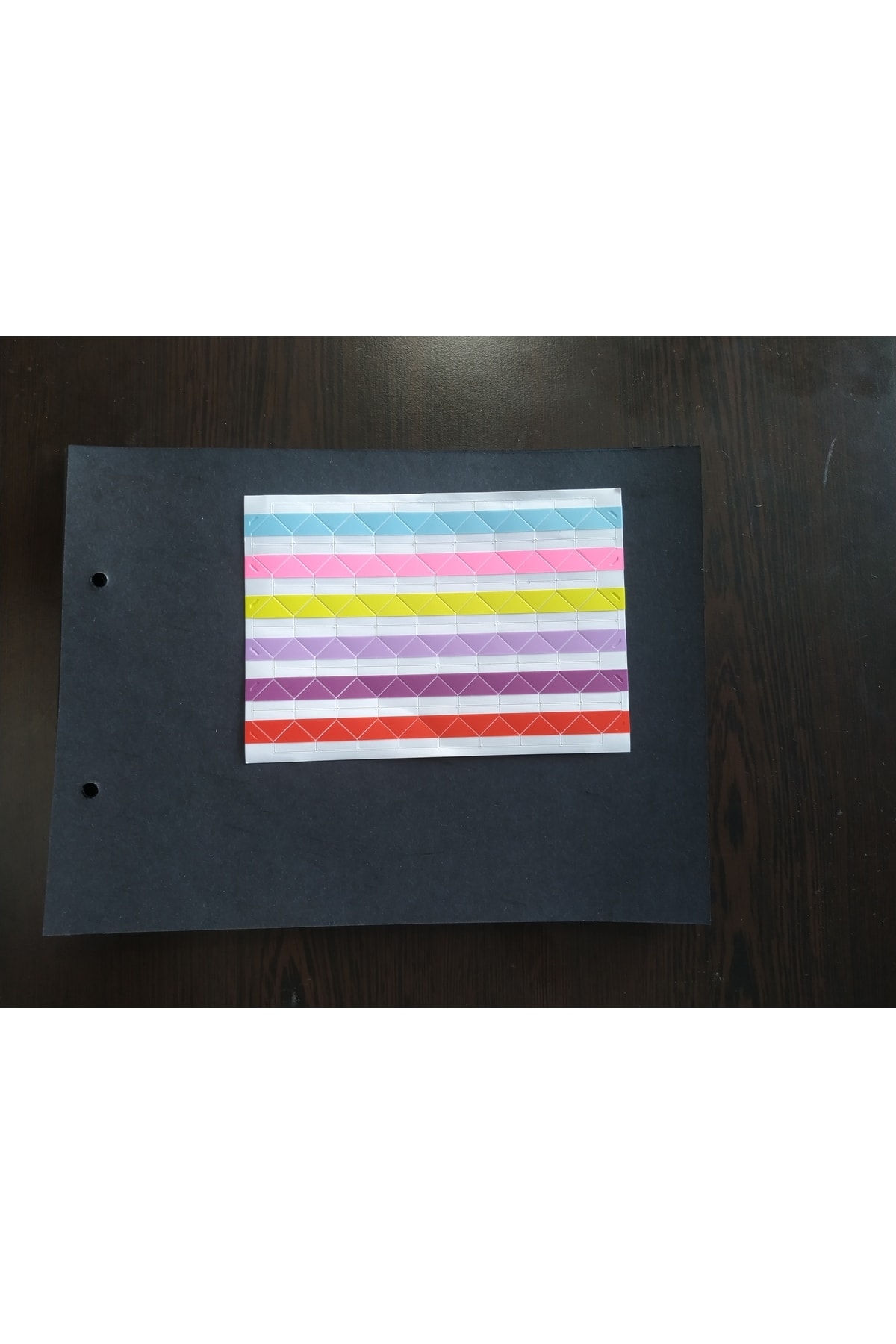 Patladı Gitti Fotoğraf Albümü Için Siyah Kağıt Ve Sticker Set fotoğrafı 3 (önizleme)