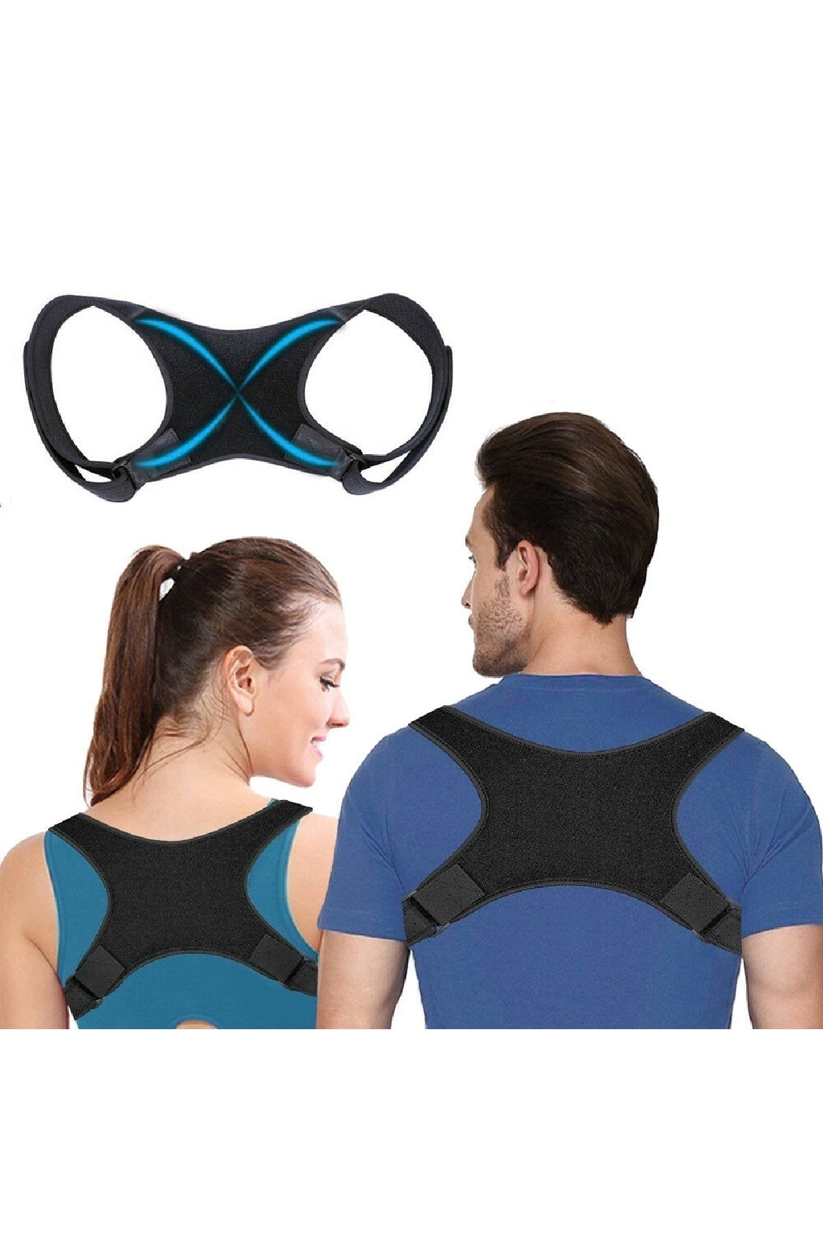 Minimal Orthopedic Standing Upright Walking Sitting Corset Correct Posture Apparatus Clavicle Support