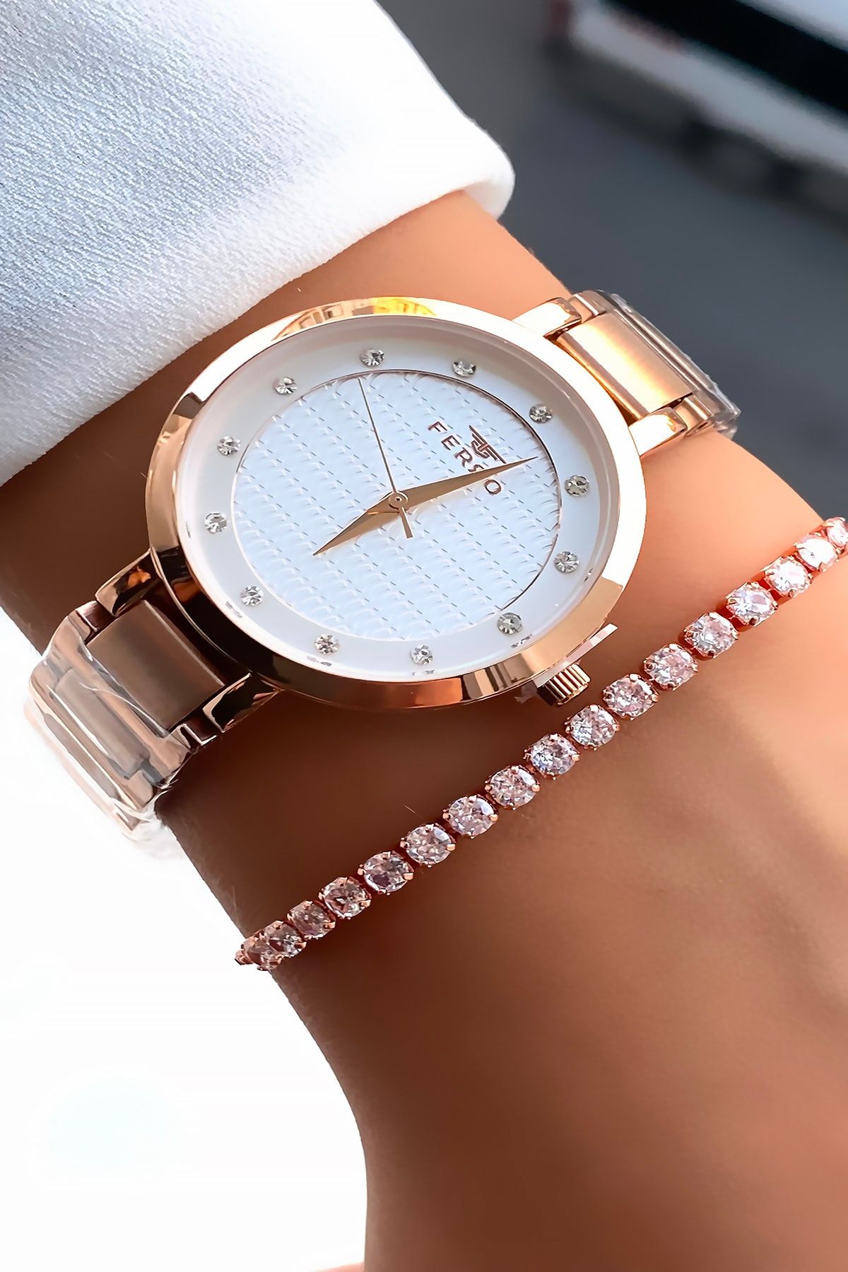 FERRO Original Steel Cord New Season Trend Women s Wristwatch