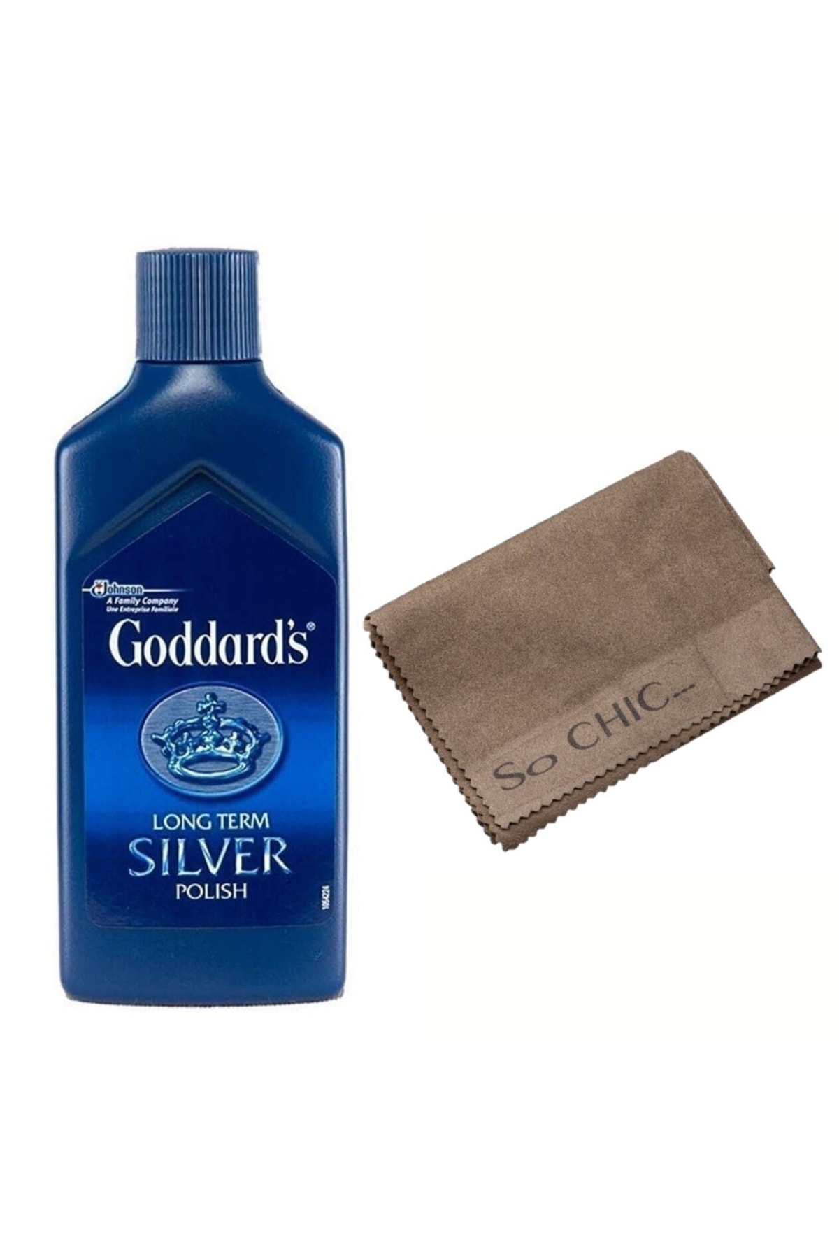 GODDARD'S Gümüş Temizleme Ve Parlatma Cilası 125 Ml + So Chic Gümüş Temizleme Mendili