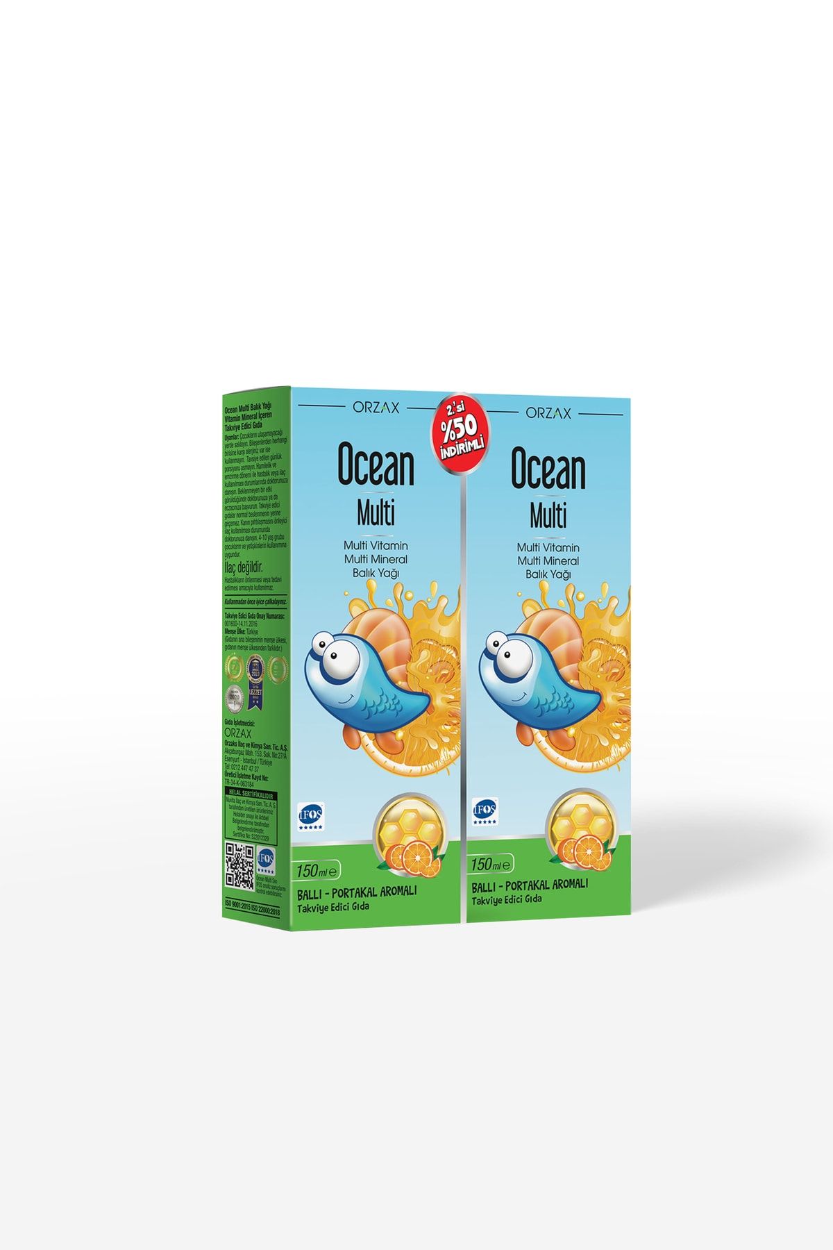 Ocean Multi Şurup 150 ml