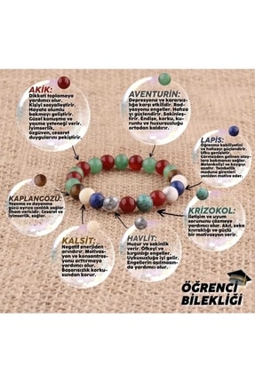 Alp Doğal Taş Öğrencibilekliği Odaklanma Başarı Nazar Hafıza Uyum Sakinlik Öğ...