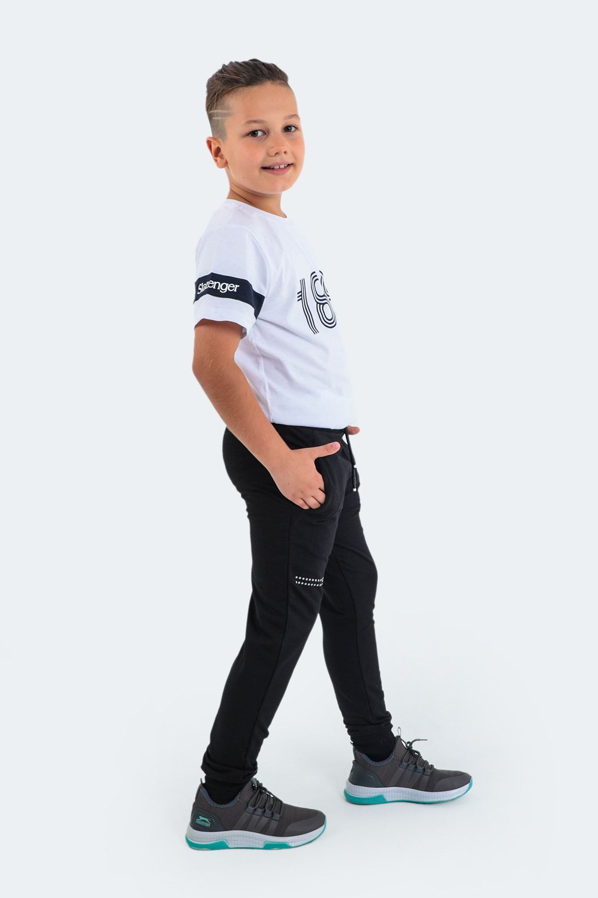 Slazenger store black joggers