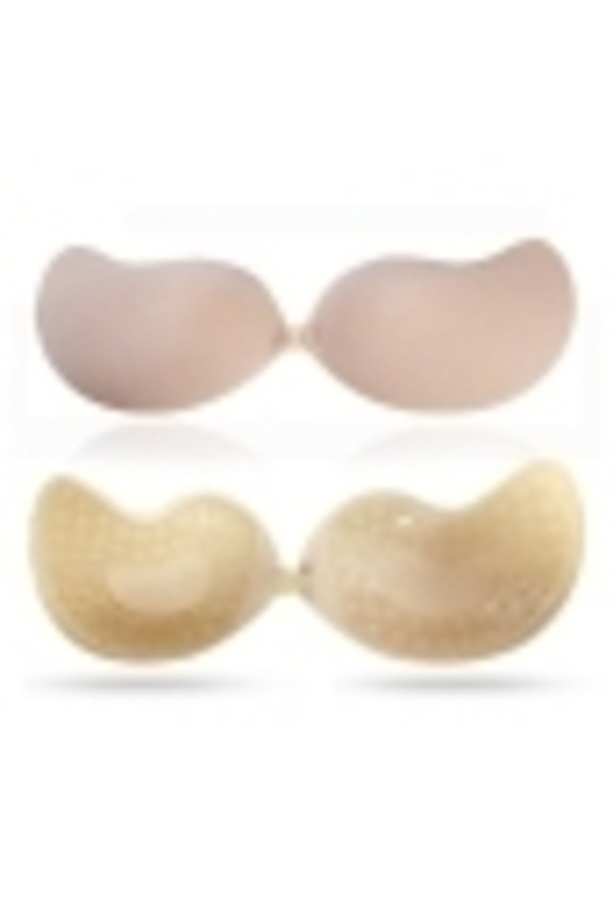 MOR SALKIM HOME Straplez Elbise Için Göğüs Silikon Kaldırma Pedli Bant Kendinden Yapışkanlı M Beden