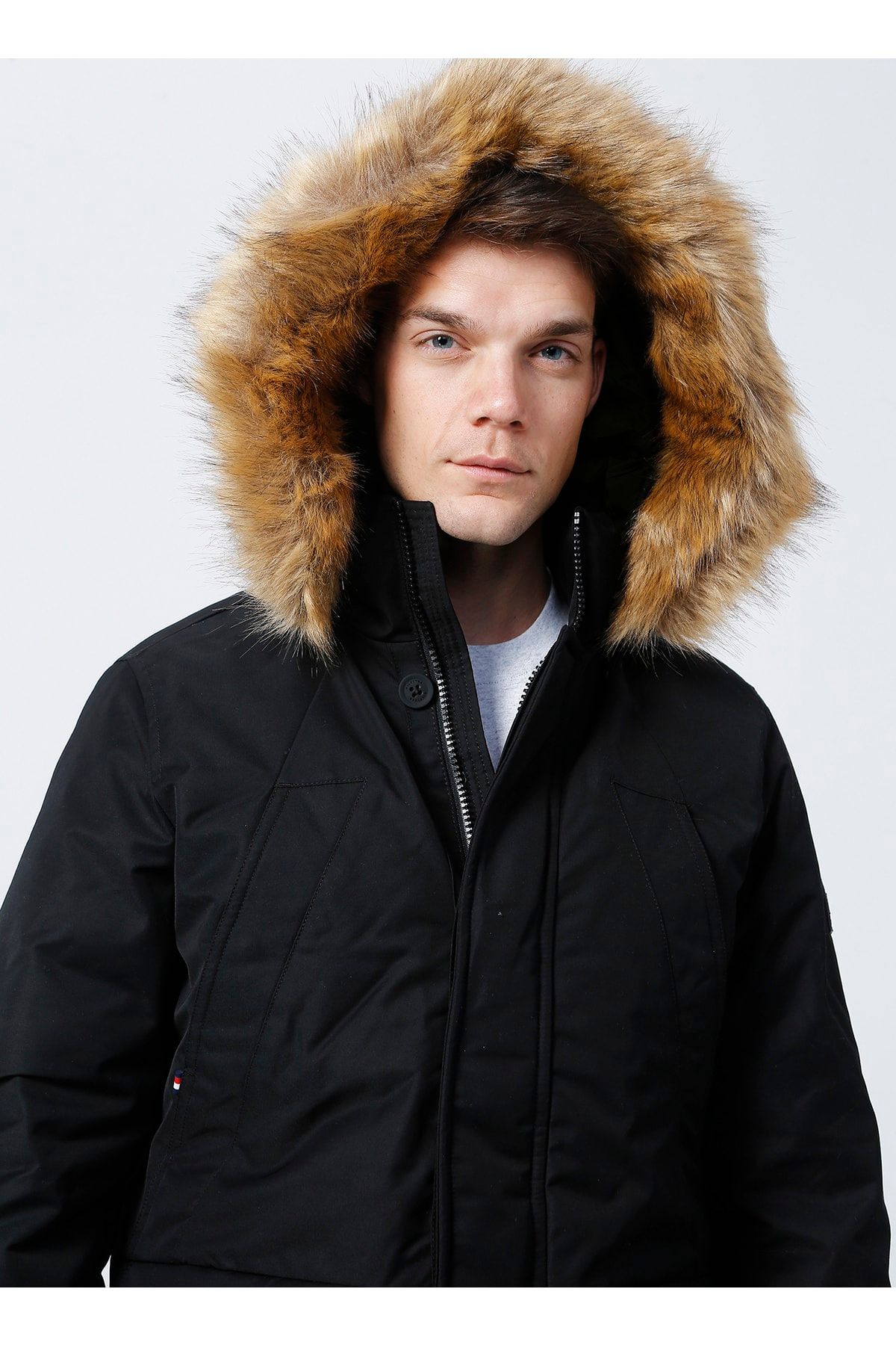 Tommy Hilfiger Winter Jacket Black Parka Trendyol
