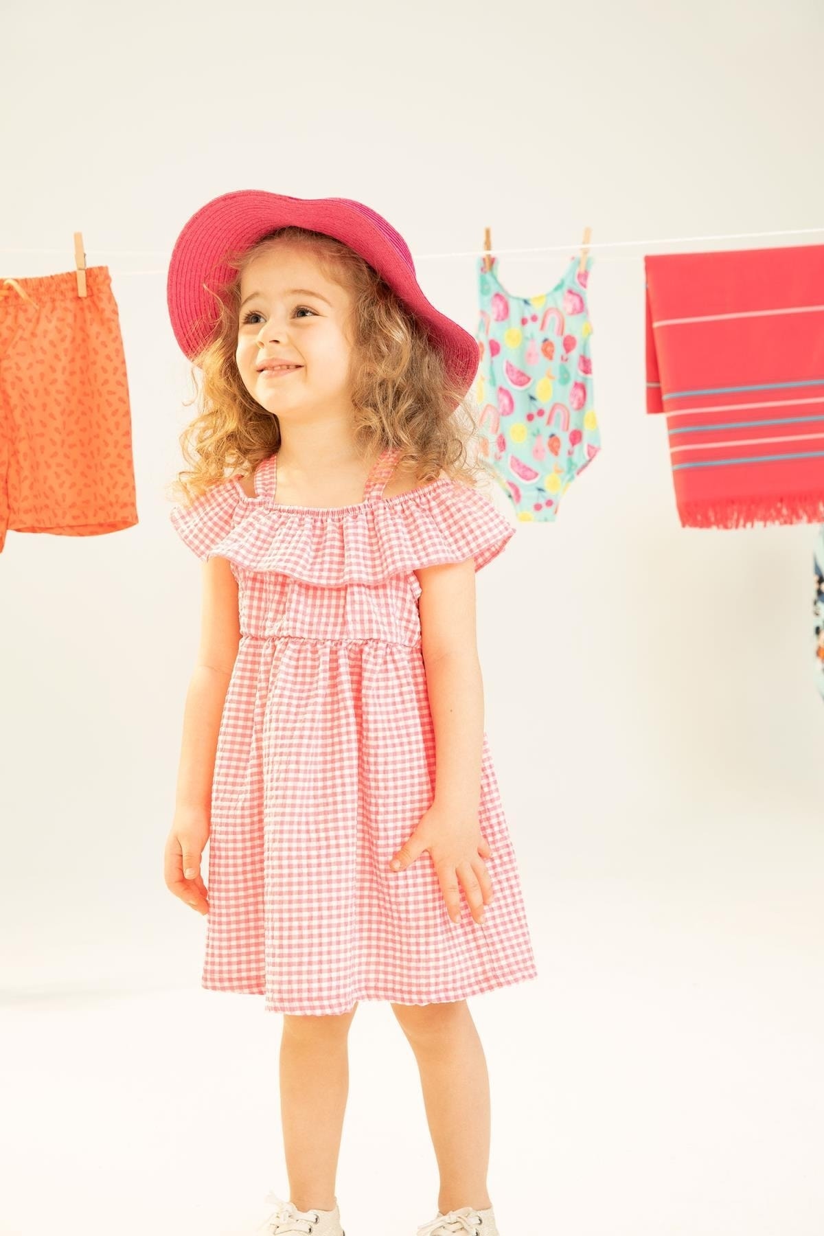 لباس مجلسی دخترانه صورتی دفکتوDefacto | TYC00430579149 اورجینال - تصویر 7