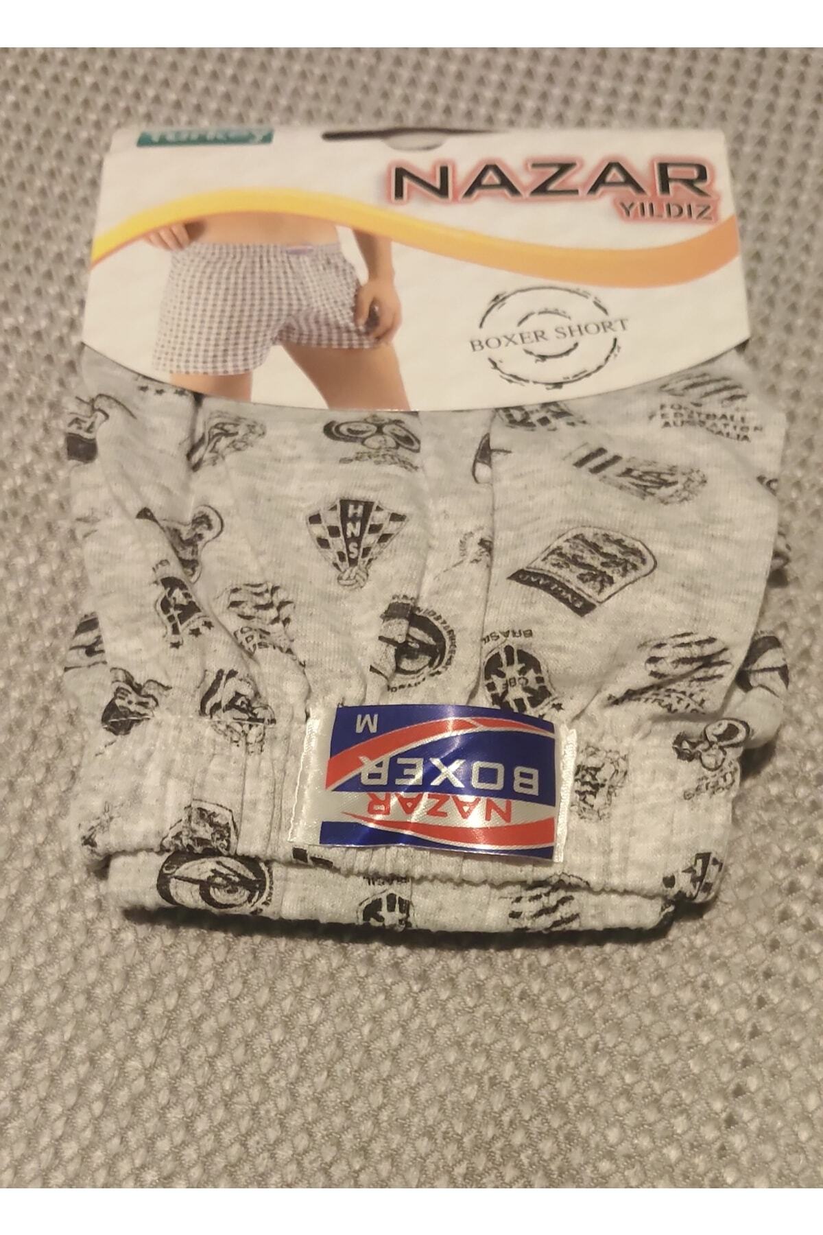باکسر مردانه آبی Zümra Nazar Yıldız | 1 اورجینال - تصویر 5
