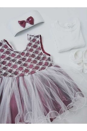 Kız Bebek Yenidoğan Mevlüt Elbisesi Bebek Hediyelik KTMKRDL123