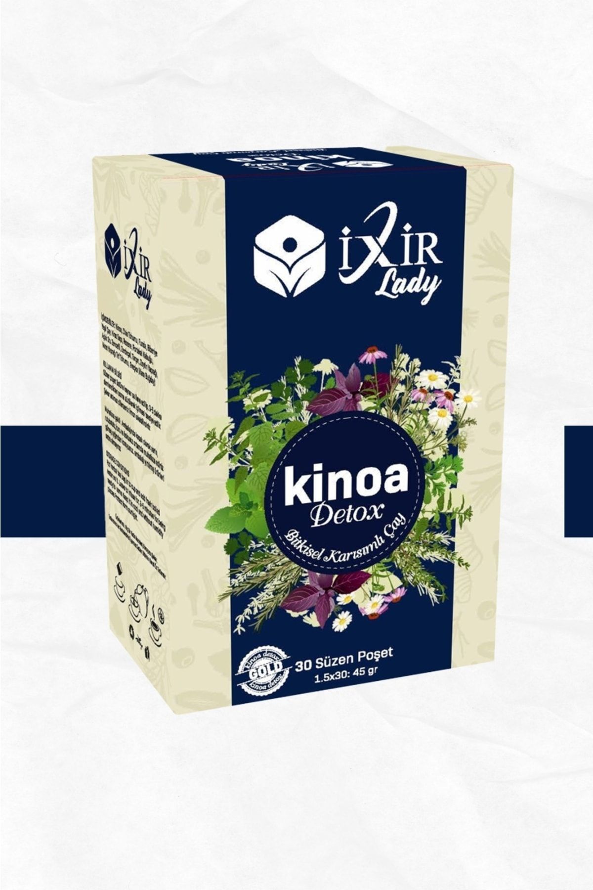 Zayıflama Ya Yardımcı Kinoa Gold Form Detox 30 Süzen Poşet Çay