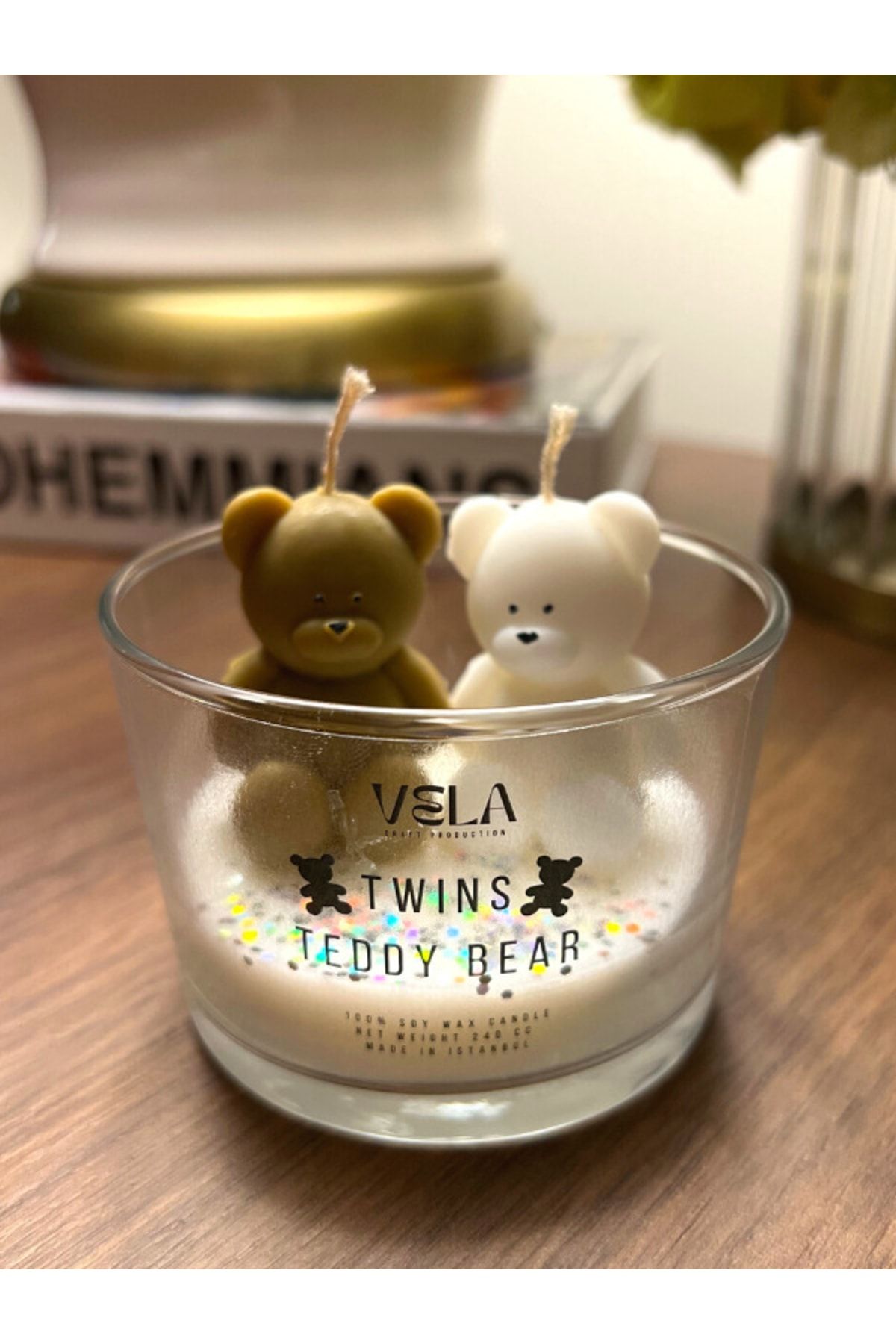 Teddy Bear Soy Wax Candles