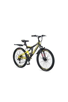 2638 26 Black Rıder 2d 21 V. Srn Bisiklet (sarı Siyah) MDSDEP14358