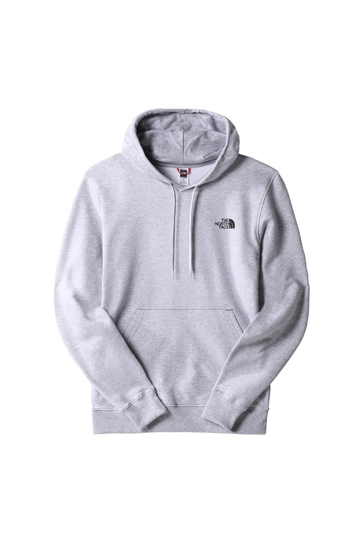 Gray north face deals hoodie