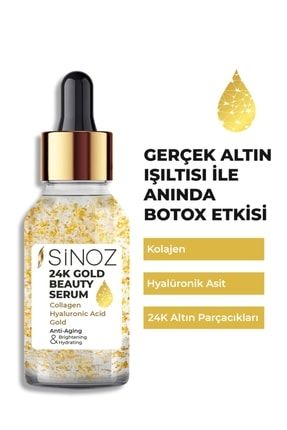 24K Altın Parçacıklı Kırışıklık Karşıtı Kolajen Serum 30 ML 7041