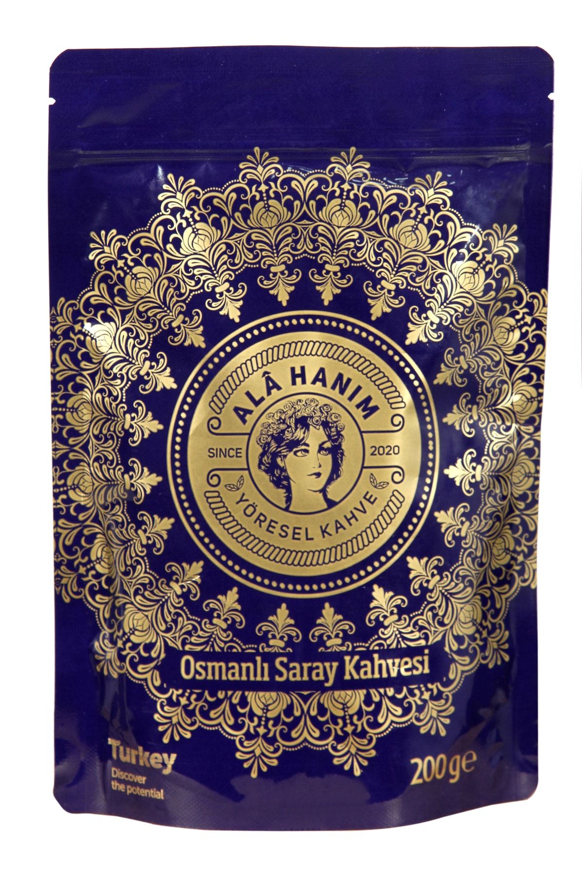 Ala Hanım Kahveleri Osmanlı Saray Kahvesi Yöresel Türk Kahvesi 200 gr