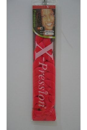 X Pression 165 gr Pink Afrika Zenci Örgüsü Ve Rasta Için Sentetik Saç Xpression PINKKK