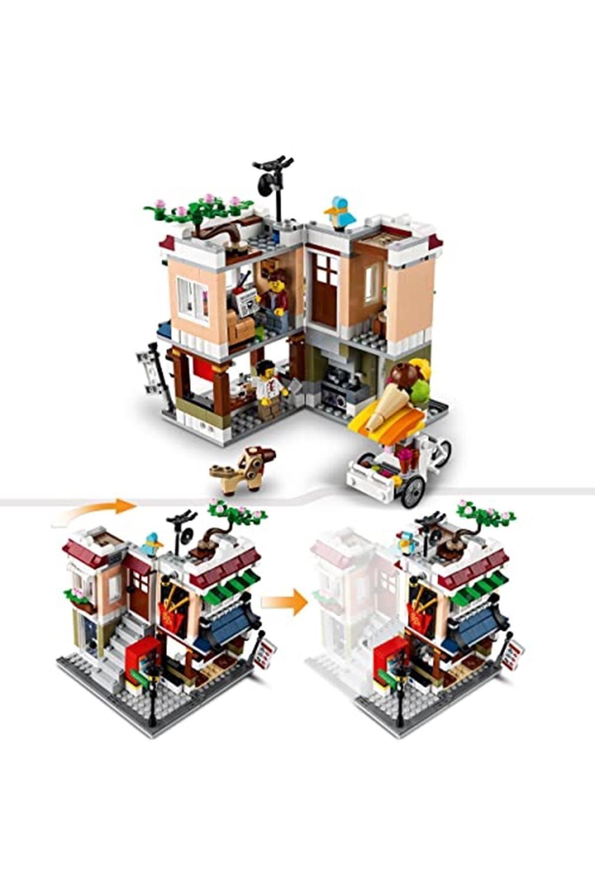LEGO ® Creator 3’ü 1 Arada Şehir Merkezi Makarna Dükkanı 31131 - 8 Yaş Ve Üzeri Için Şehir Merkezi B fotoğrafı 3 (önizleme)