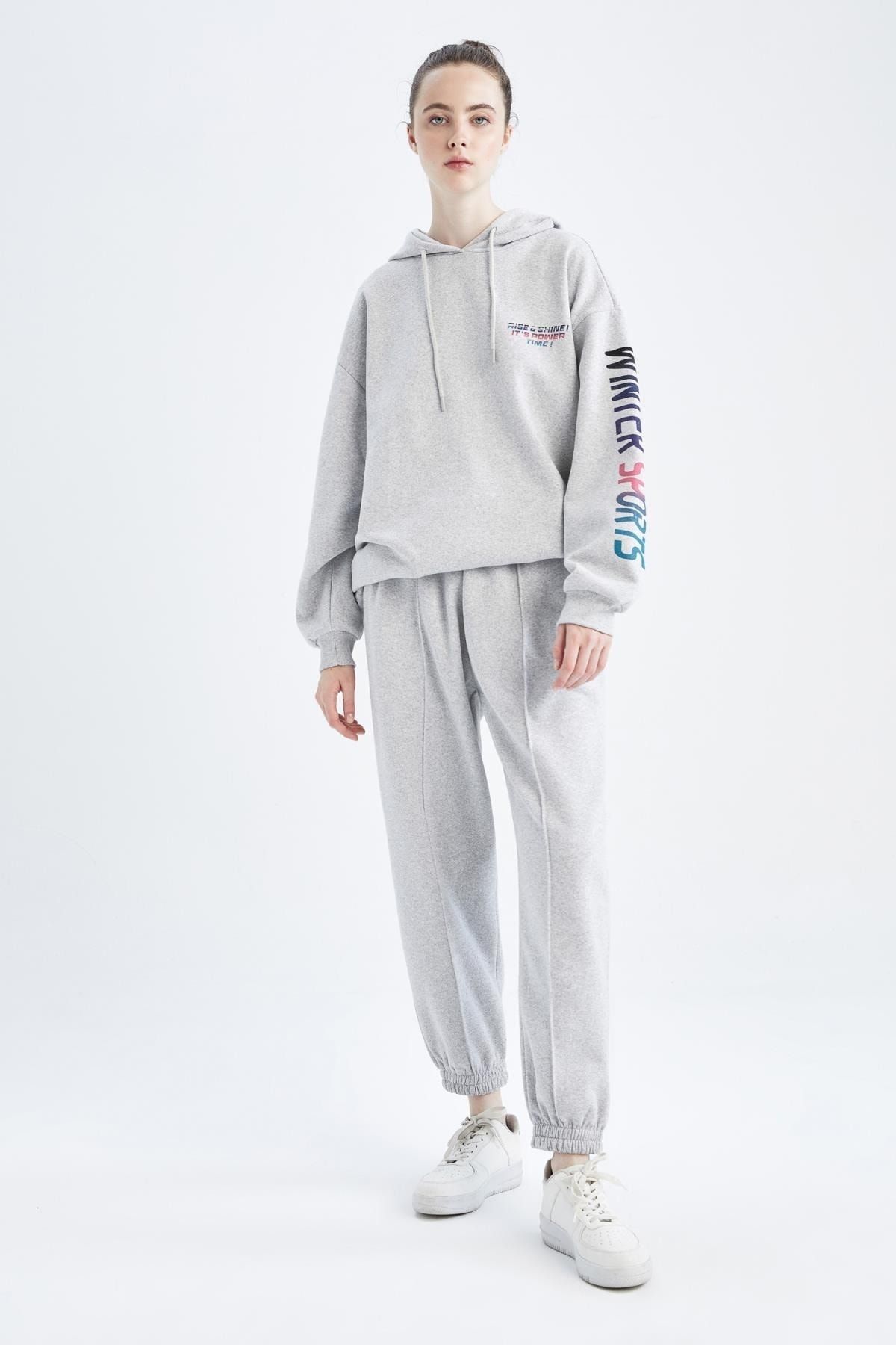 DeFacto Fit Jogger İçi Yumuşak Tüylü Eşofman Altı
