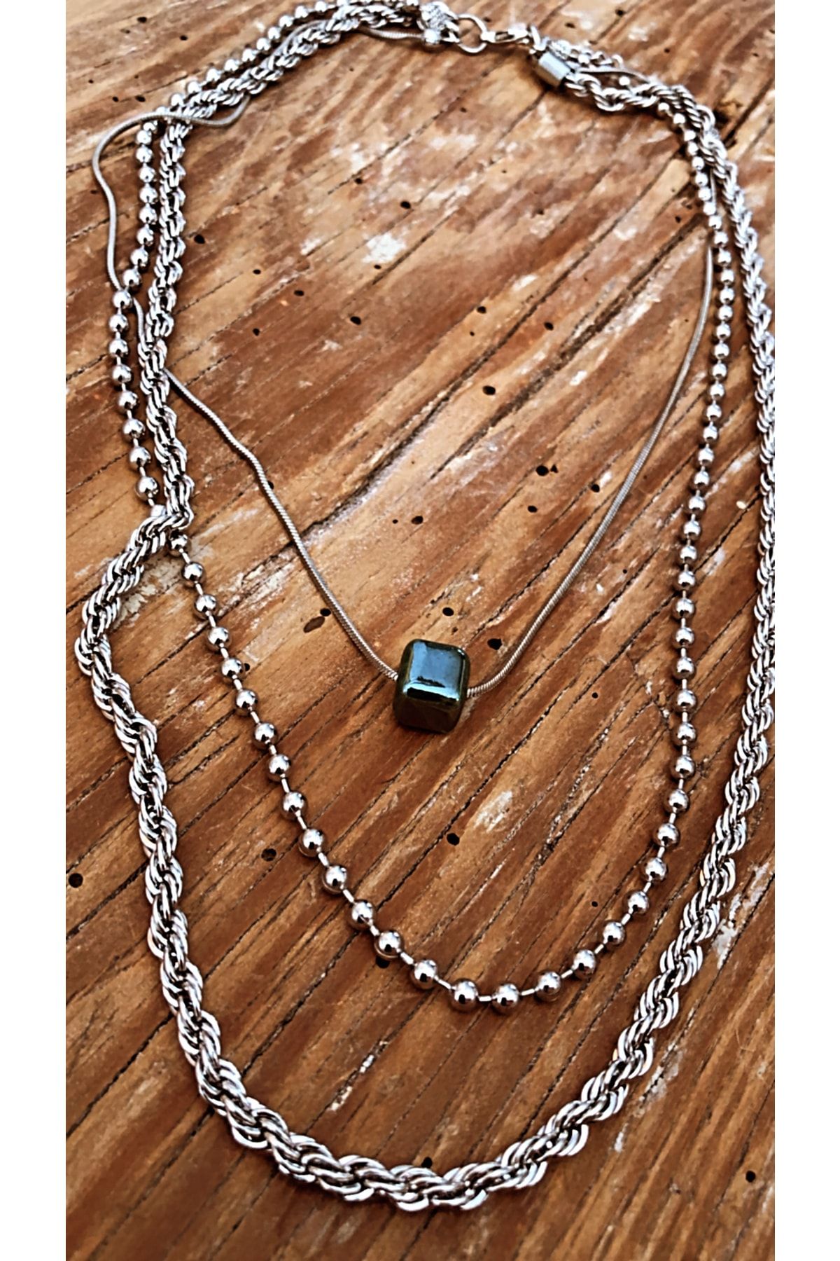 Long layered store necklace