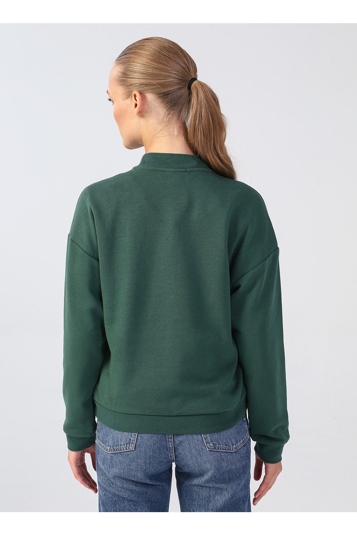 LİMON COMPANY-Lemon Sweatshirt, XL, Smaragdgrün 4