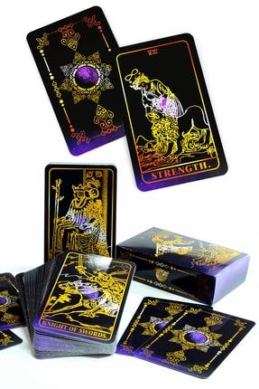 Tarot Kartları t013-purple moon