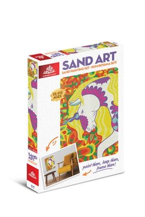 Sand Art (KUM SANATI), Yetişkin Kum Boyama Aktivite Seti (UNİ) YKO09